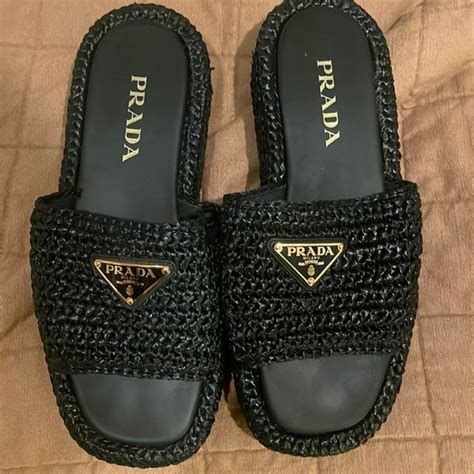 prada rattan|prada rattan sandals.